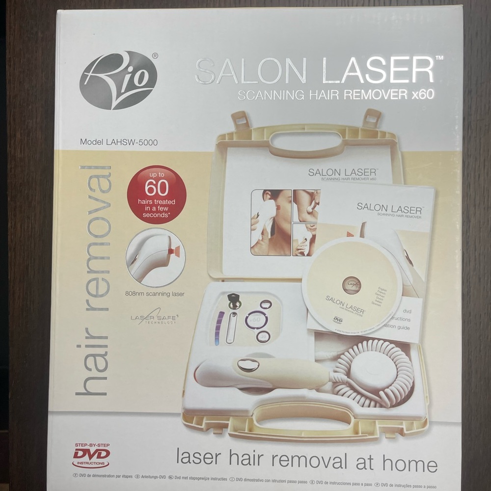 Rio Compact Laser Hair Removal at Home